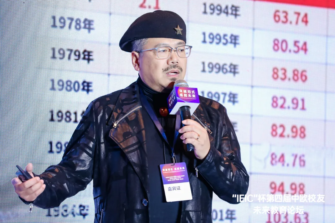  上海體育大學心理學院教授、博士生導師，復旦、交大、財大、浙大EMBA講席教授 賀嶺峰 | 第七屆IEIC大會中歐校友未來教育論壇主題分享